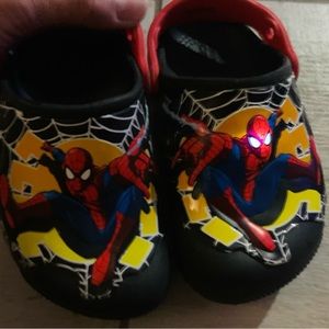 Marvel Spiderman Crocs Clogs - LED lights